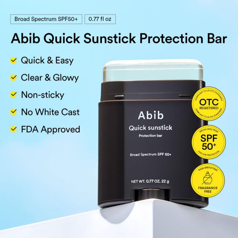 Protector solar en barra Abib Quick Sunstick Protection SPF50+ 22 g
