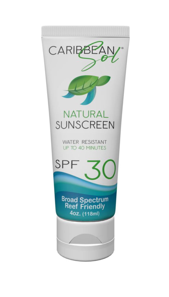 Protector Solar Caribbean Sol Mineral SPF 30 118 ml Seguro para Arrecifes