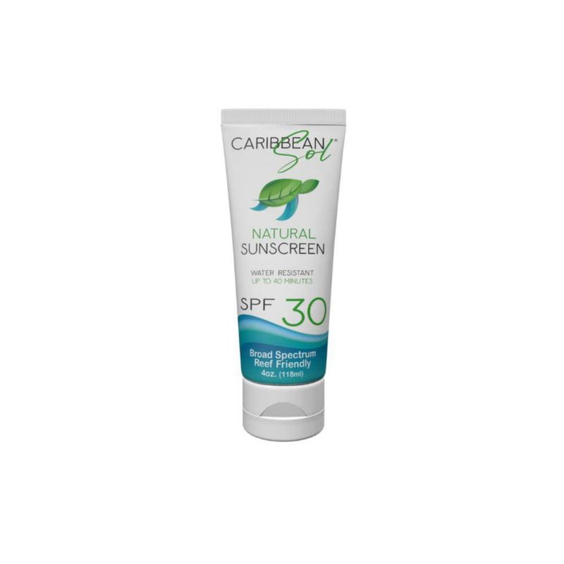 Protector Solar Caribbean Sol Mineral SPF 30 118 ml Seguro para Arrecifes