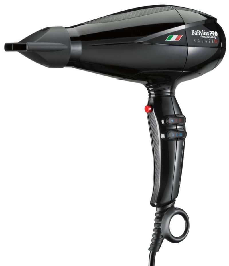 Secador de pelo BabylissPro Nano Titanium Volare V1 2000W Negro