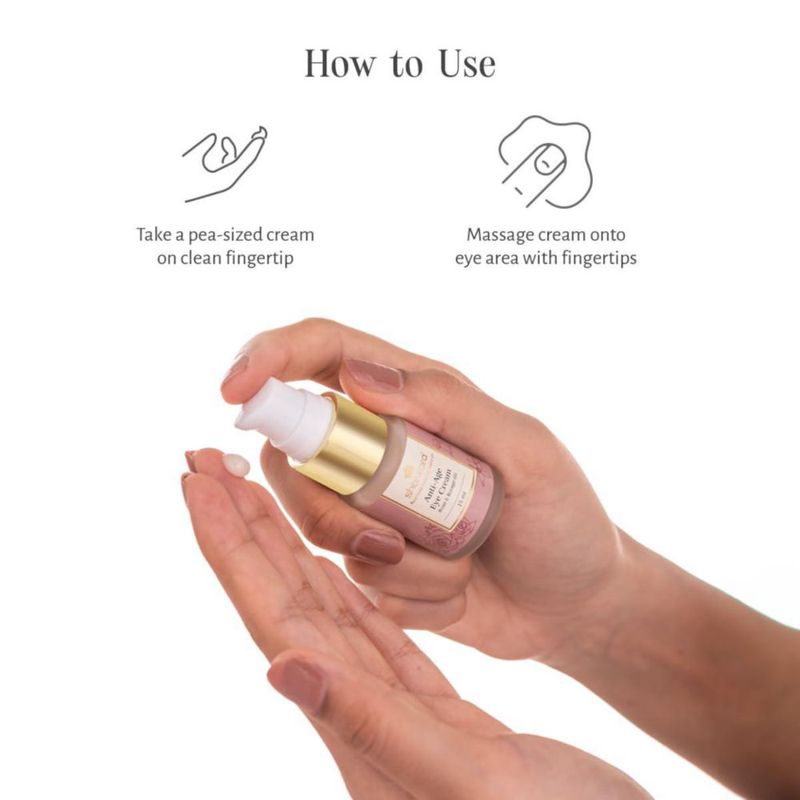 Crema para el contorno de ojos Shankara anti-edad para mujeres y hombres 15 ml