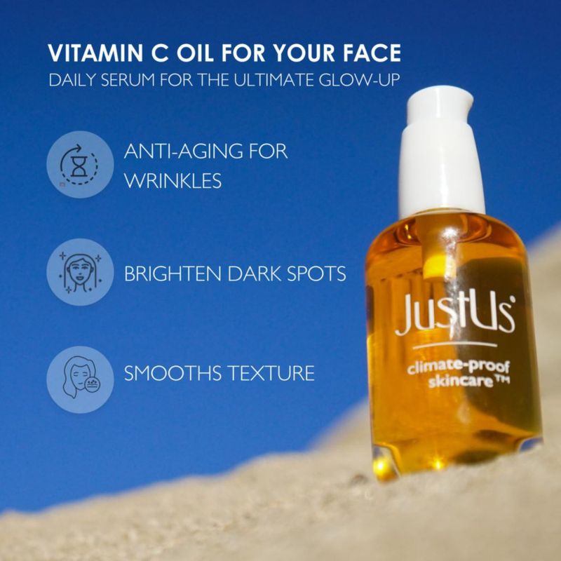 Suero Facial Just Us Brilliance con Vitamina C en Aceite 30 ml