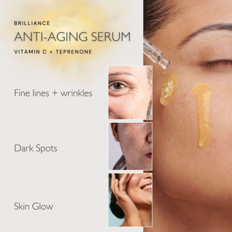 Suero Facial Just Us Brilliance con Vitamina C en Aceite 30 ml