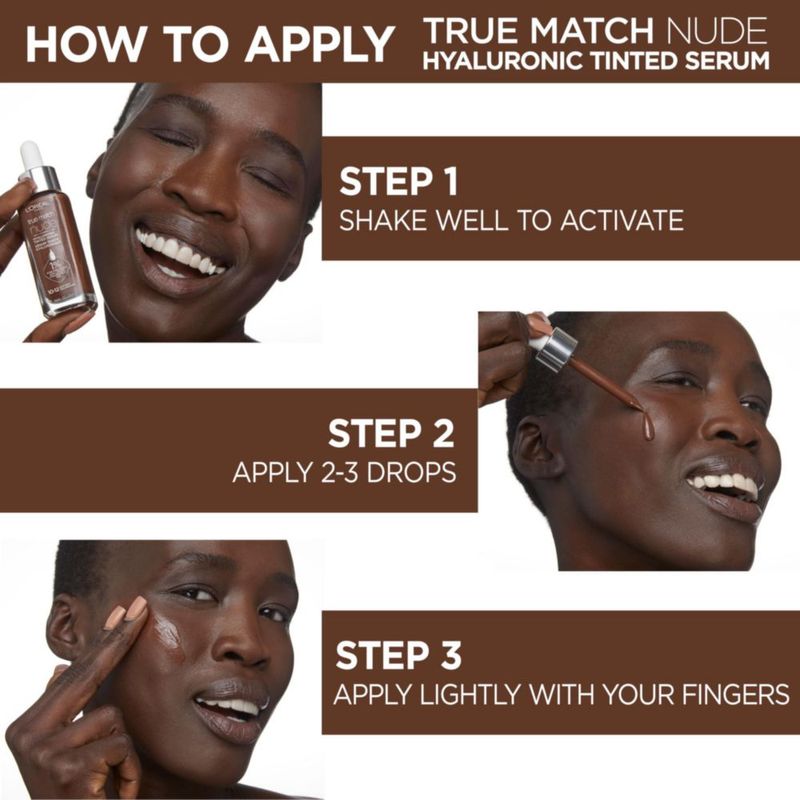 Base de maquillaje tintada L'Oreal Paris True Match Nude