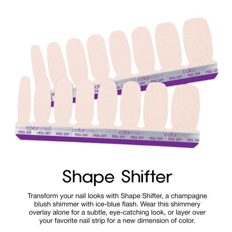 Tiras de esmalte para uñas Color Street Shape Shifter - 16 piezas