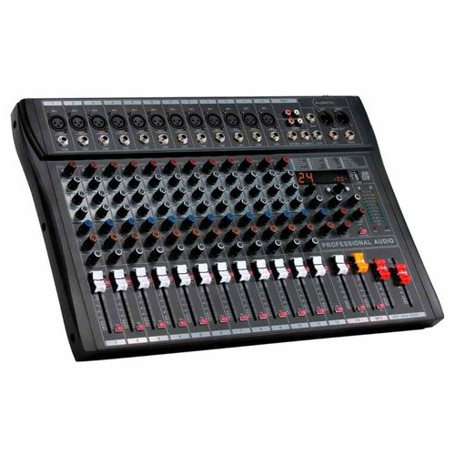 Consola Mezcladora 12 Canales Bluetooth Usb Estudio Sonido