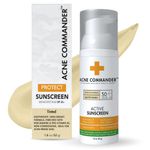 Protector solar facial Acne Commander Mineral SPF 50 con tinte 52 g