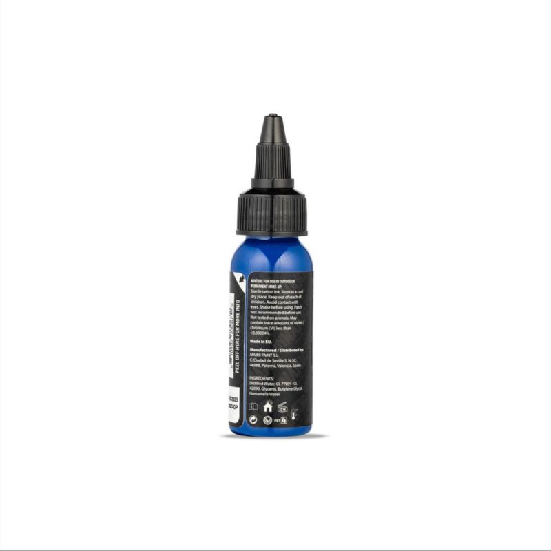 Tinta para Tatuajes Dynamic Color Co Platino Azul Cobalto 30 ml