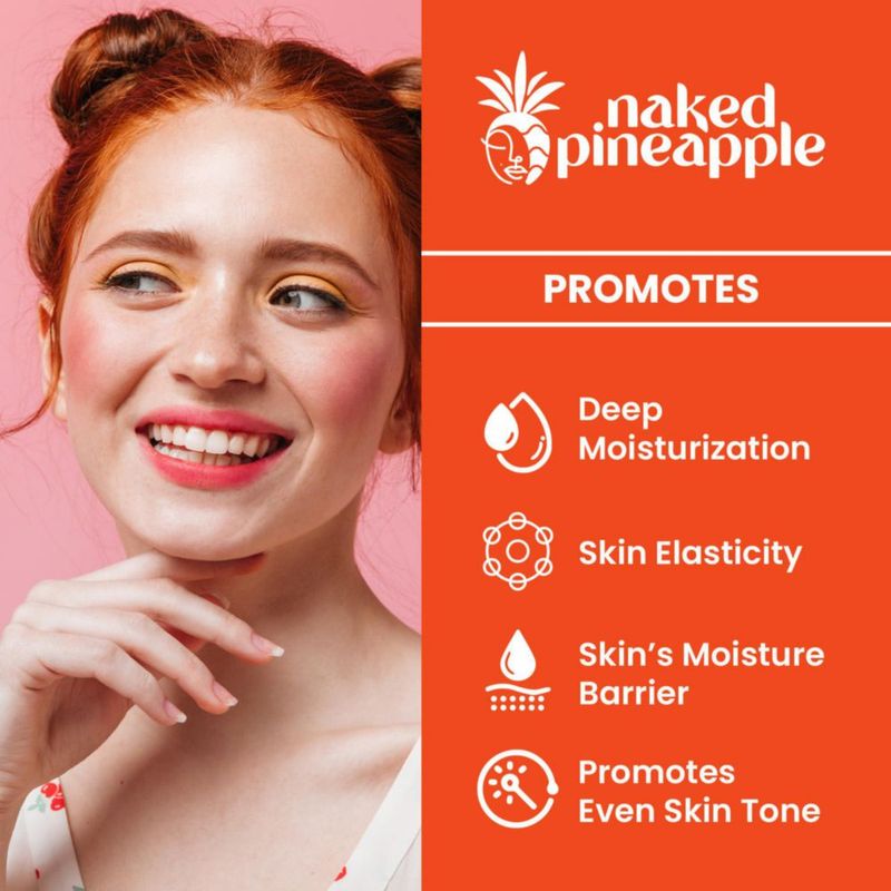 Suero Facial Naked Pineapple Iluminador y Reafirmante 30 ml