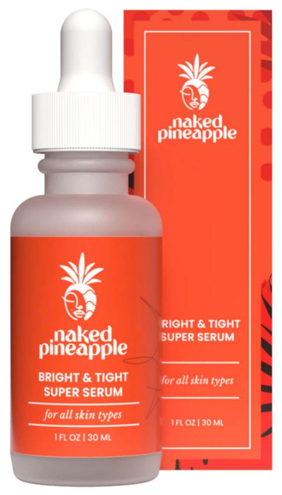 Suero Facial Naked Pineapple Iluminador y Reafirmante 30 ml