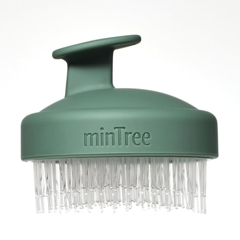 Masajeador MINTREE Cepillo Purificador de Cuero Cabelludo con Cerdas Flexibles