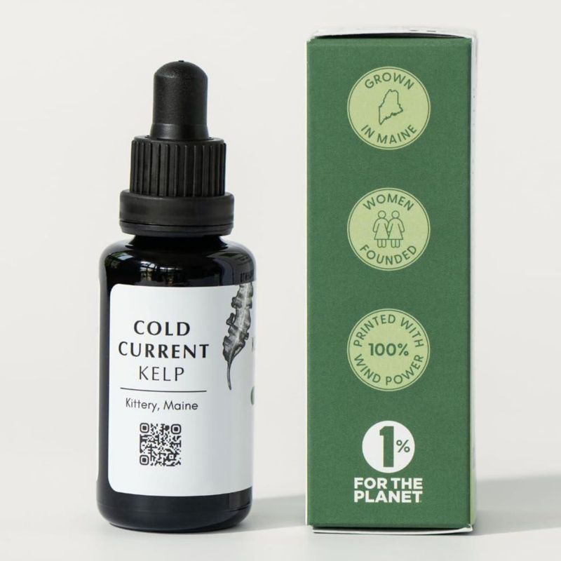 Aceite Facial Cold Current Kelp KelpGlow Sin Fragancia 30 ml