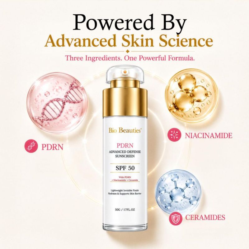 Protector solar Bio Beauties SPF 50 PDRN 40 ml resistente al agua