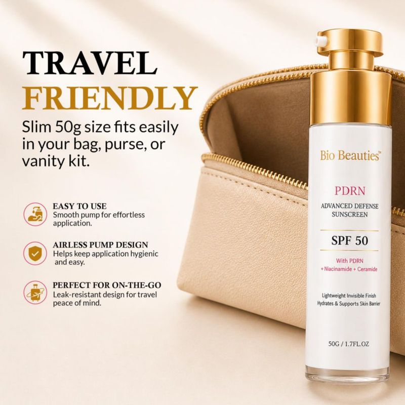 Protector solar Bio Beauties SPF 50 PDRN 40 ml resistente al agua