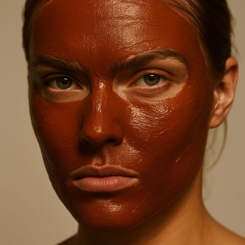 ADEUS Mascarilla Iluminadora de Arcilla Roja Australiana – Detox Profundo y Radiancia – Mascarilla Facial de Arcilla con Ciruela Kakadu y Lima del