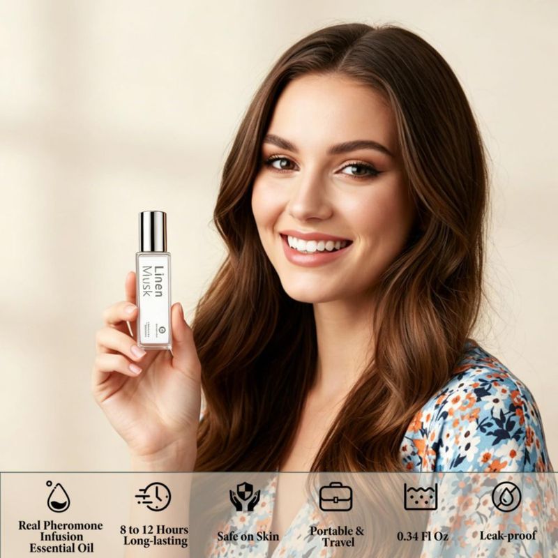 Perfume Elyscentra 10 ml Lino y Almizcle Roll‑On