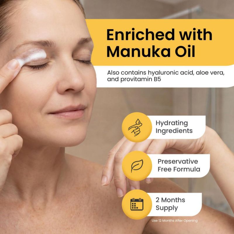 Gel Limpiador de Párpados Optase con Aceite de Manuka 50 ml