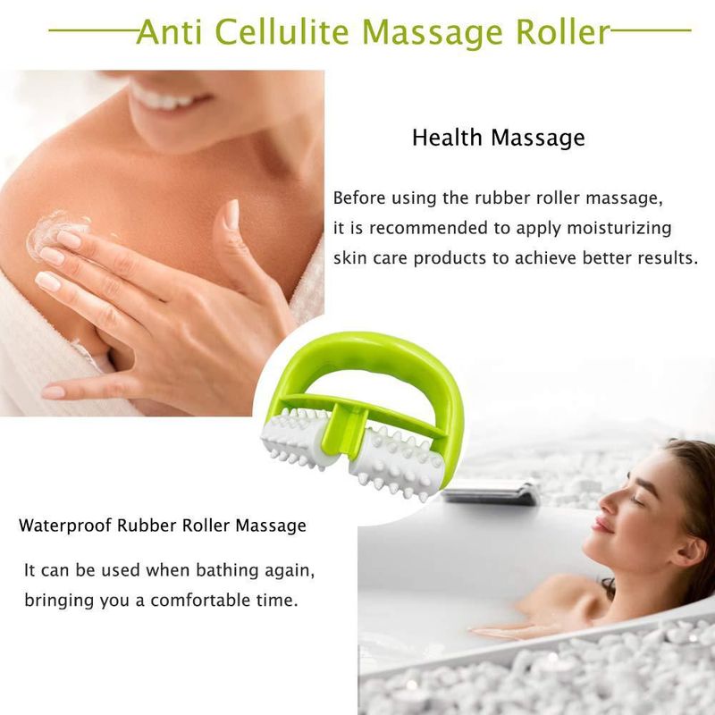 Masajeador ximai de 13 cm verde – herramienta para celulitis y fascia