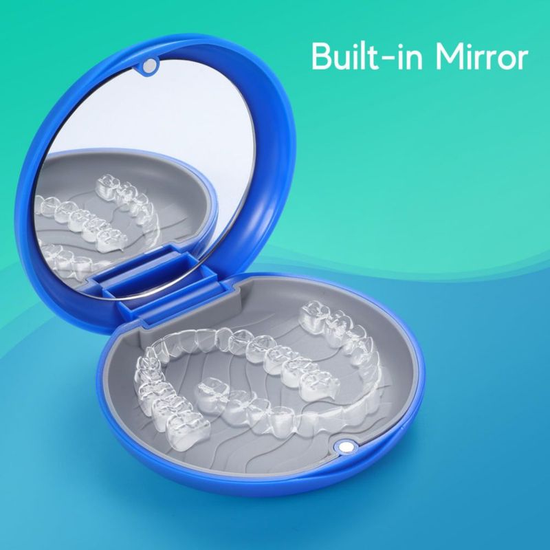 Estuche para retenedor B Rush 9 cm con espejo y herramienta
