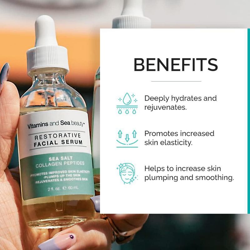 Suero Facial Vitaminas y Colágeno Marino Beauty 60 ml