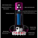 Masajeador eléctrico LANGWO de 9 niveles ajustables - Púrpura
