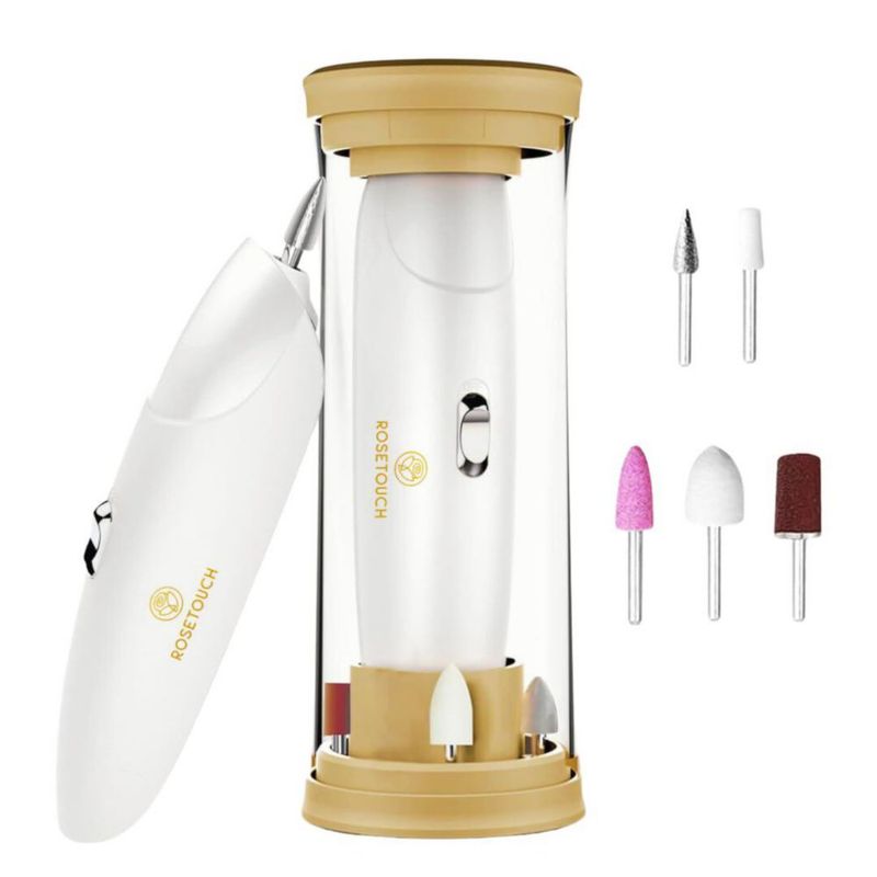 Taladro Eléctrico Inalámbrico para Uñas Rosetouch Dorado