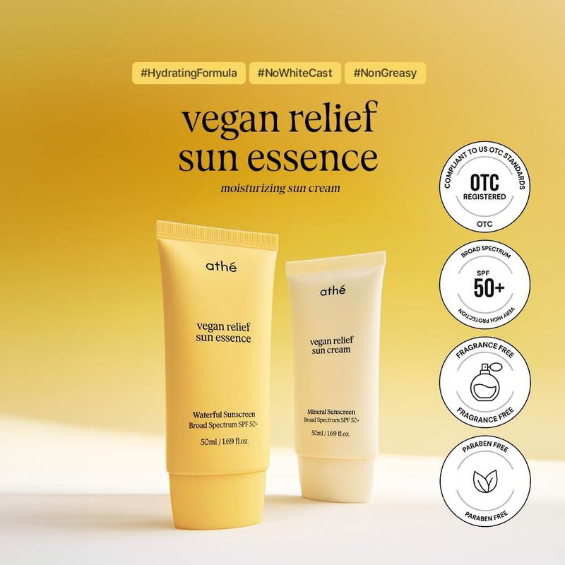Protector solar athé SPF 50+ 50 ml + Bálsamo labial 0.04 oz