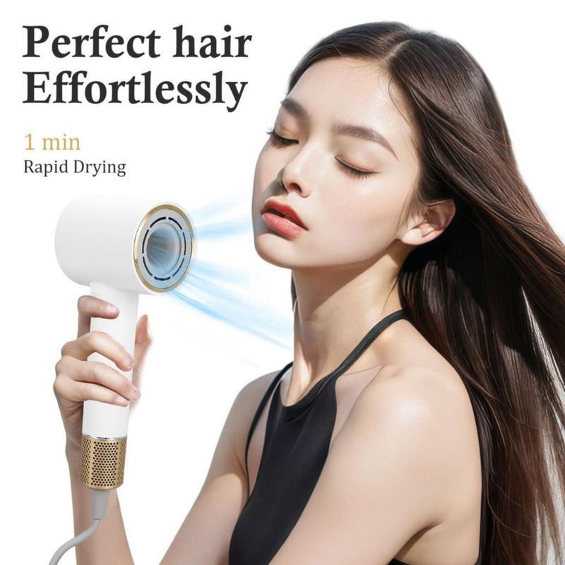 Secador de Pelo CoralBoxer 110.000 RPM Iónico con Control Térmico