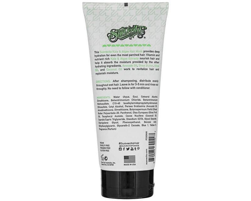 Mascarilla Capilar Suavecito Pomade 177 ml Vegana y Libre de Crueldad