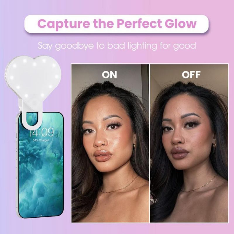 Espejo de Maquillaje LED Recargable RIKI LOVES RIKI Blanco