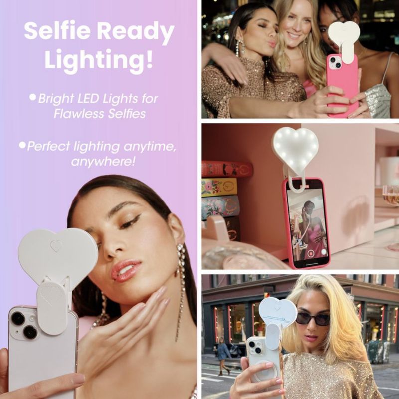 Espejo de Maquillaje LED Recargable RIKI LOVES RIKI Blanco