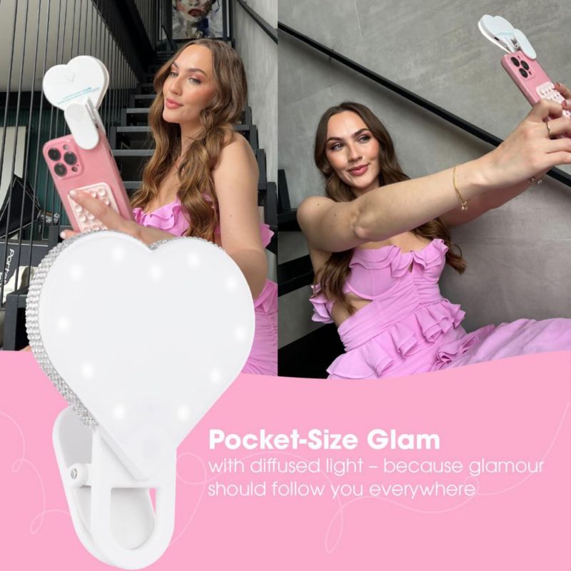 Espejo de Maquillaje LED Recargable RIKI LOVES RIKI Blanco