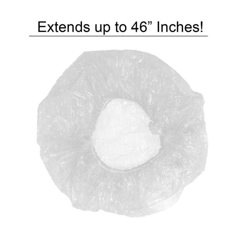 Forros desechables transparentes para silla de spa PrettyClaw – 100 unidades
