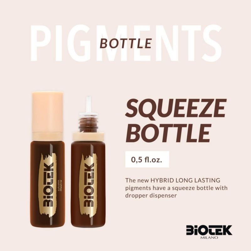 Kit de Pigmentos para Cejas Biotek Hybrid de Larga Duración – Italia