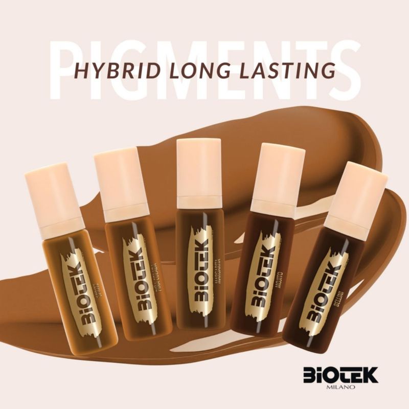 Kit de Pigmentos para Cejas Biotek Hybrid de Larga Duración – Italia
