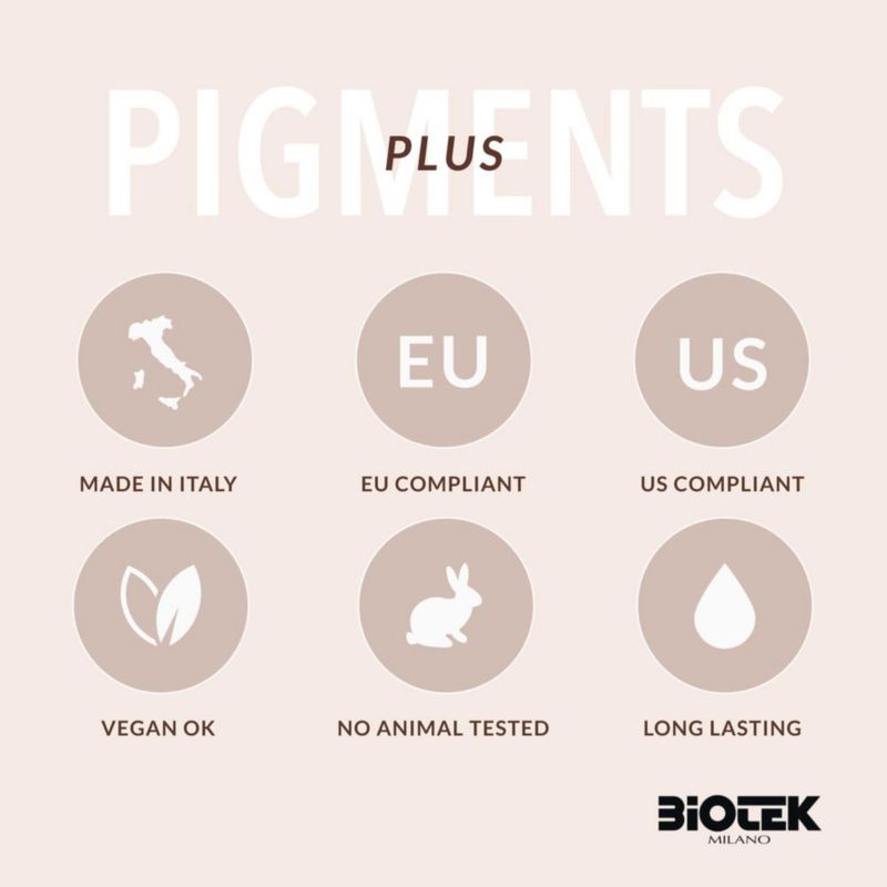 Kit de Pigmentos para Cejas Biotek Hybrid de Larga Duración – Italia