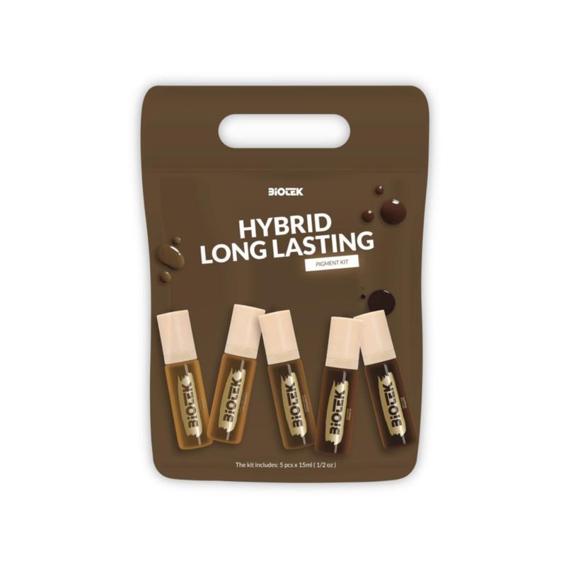 Kit de Pigmentos para Cejas Biotek Hybrid de Larga Duración – Italia