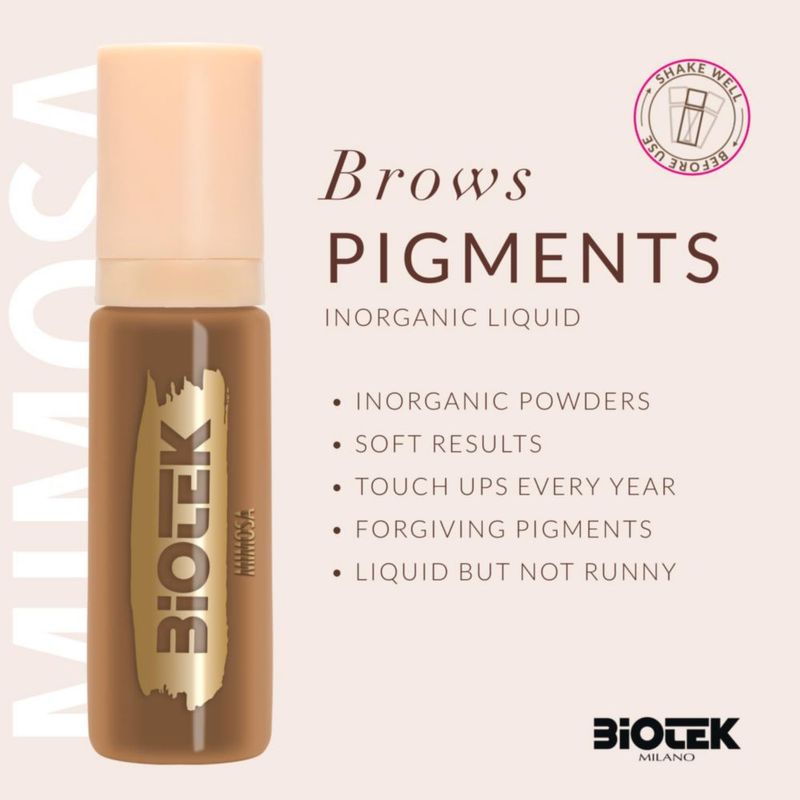 Color para cejas Biotek Mimosa 15 ml Rubio miel