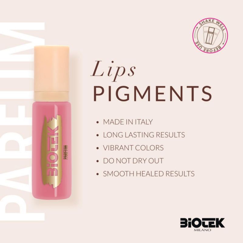 Pigmento Labial Biotek 15 ml Parfum – Fabricado en Italia