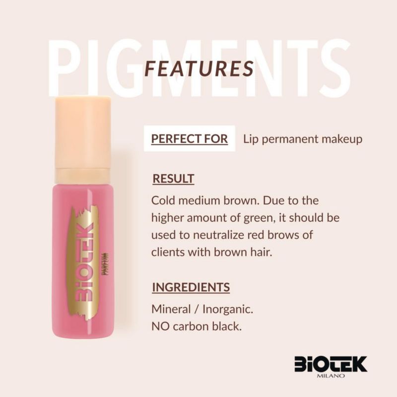 Pigmento Labial Biotek 15 ml Parfum – Fabricado en Italia
