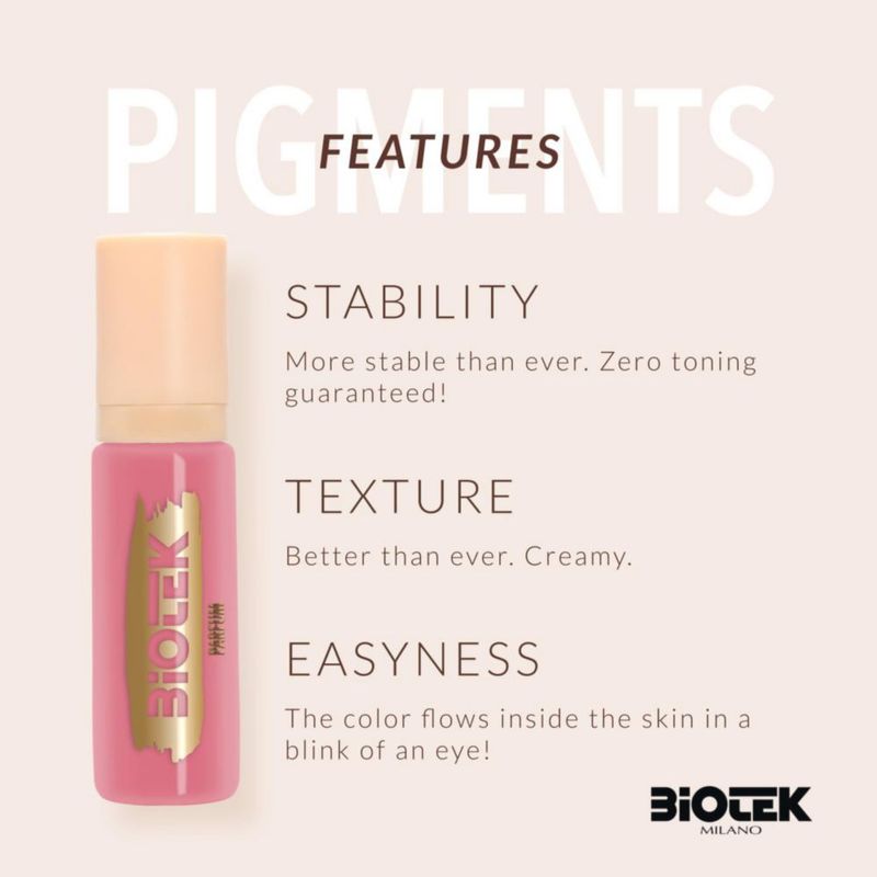 Pigmento Labial Biotek 15 ml Parfum – Fabricado en Italia