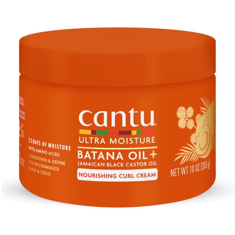 Crema para Rizos Cantu 283 g Batana + Aceite de Ricino Negro