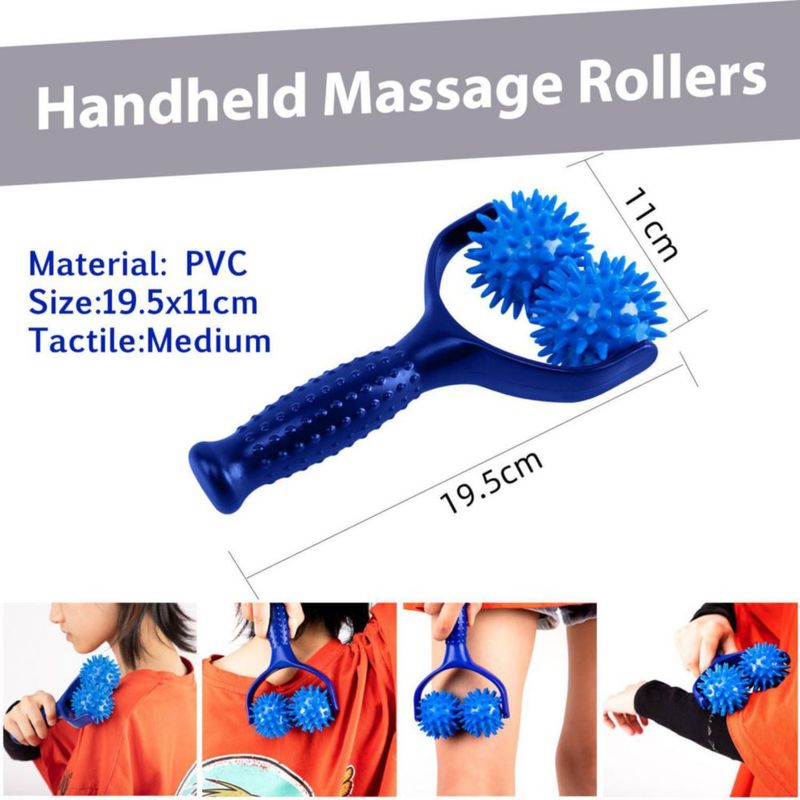 Set de 7 piezas de bolas de masaje EASJOY – Kit de puntos gatillo