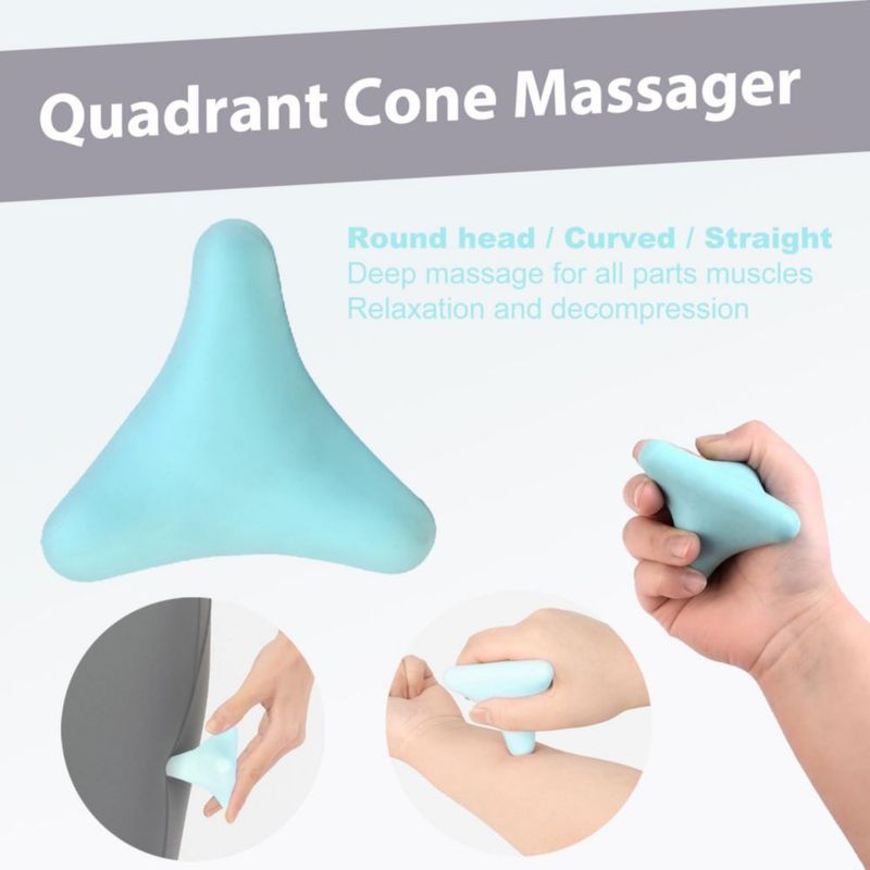 Set de 7 piezas de bolas de masaje EASJOY – Kit de puntos gatillo