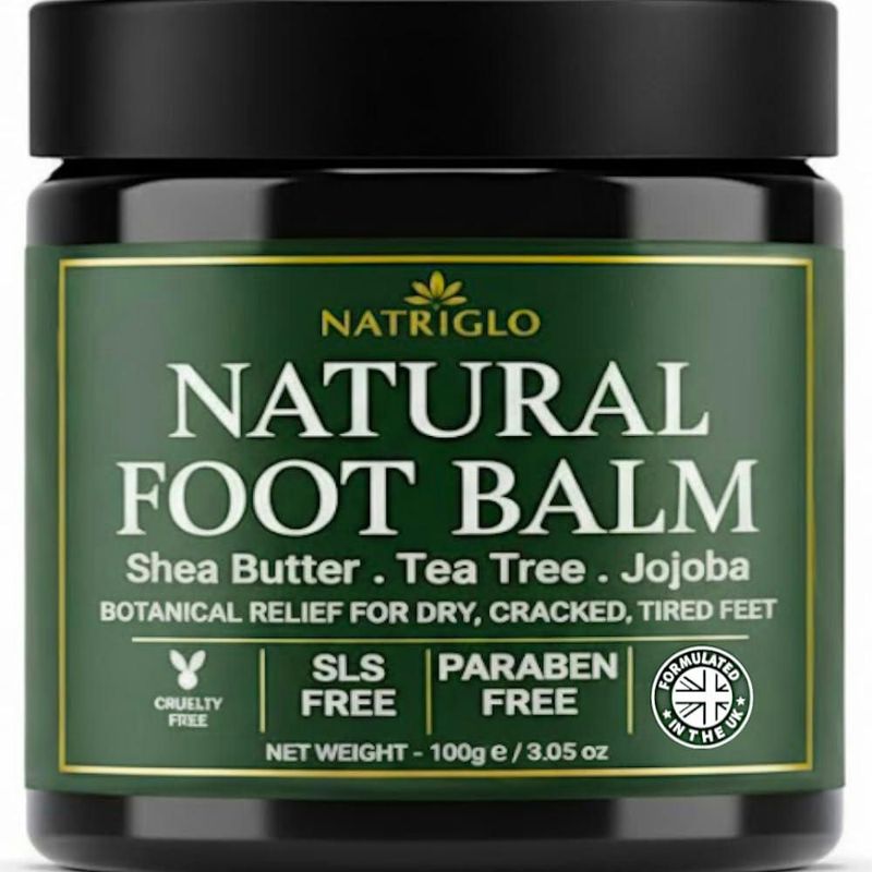 Bálsamo para pies natriglo 100 g – Manteca de karité y aceite de árbol de té