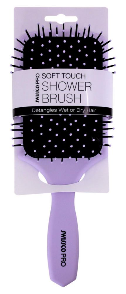 Cepillo de Cabello Swissco Lavanda Púrpura Pálida