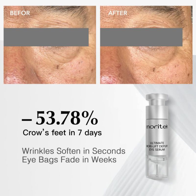 Suero para ojos MORITEK anti‑edad Eliminador de arrugas