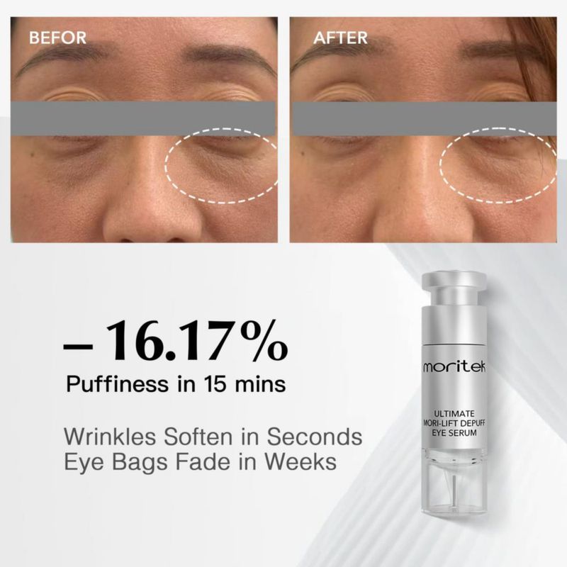 Suero para ojos MORITEK anti‑edad Eliminador de arrugas
