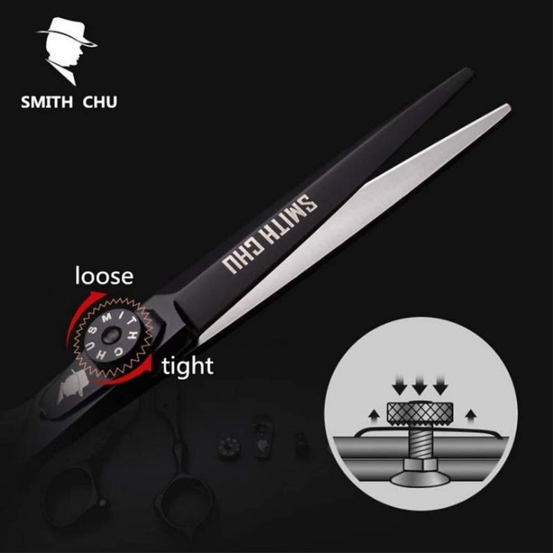 Tijeras Smith Chu 15 cm negras de acero inoxidable