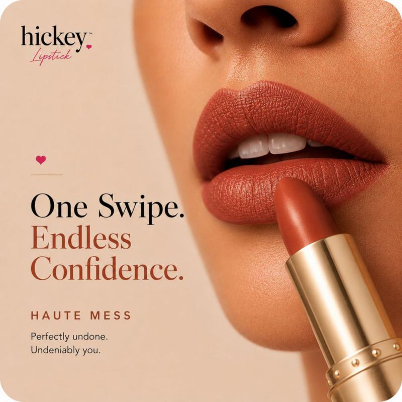 Labial Hickey Haute Mess[Terracota] Recargable